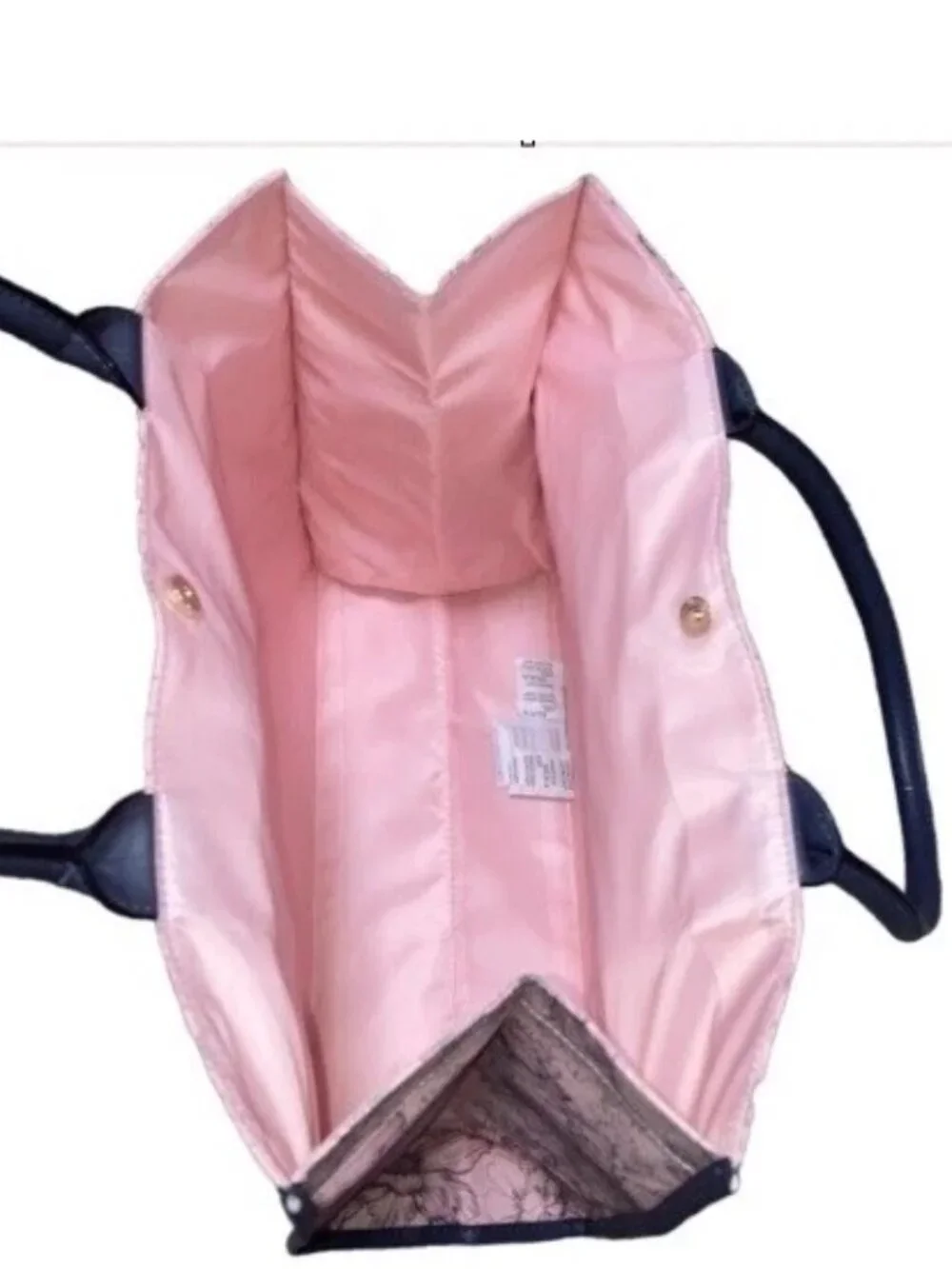 Nwt Victoria's Secret Pink Floral Tote Bag Purse Limited Edition
